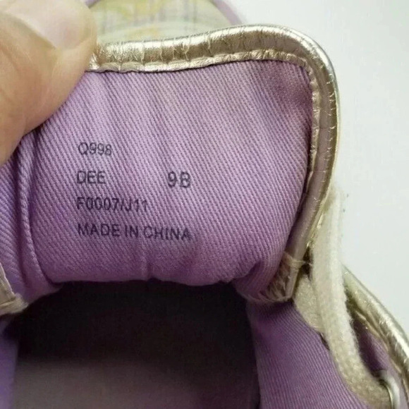 Coach 9B "Dee" Tan Plaid Lace Up "C" Logo & Heel Logo Women's Fashion Sneakers - Picture 3 of 12